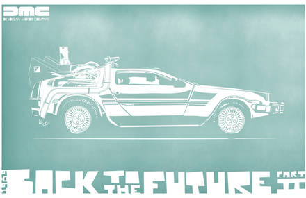 Back to the Future DeLorean DMC-12 style