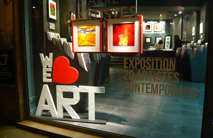 Opening of an unique and innovative concept: an art gallery in self-service