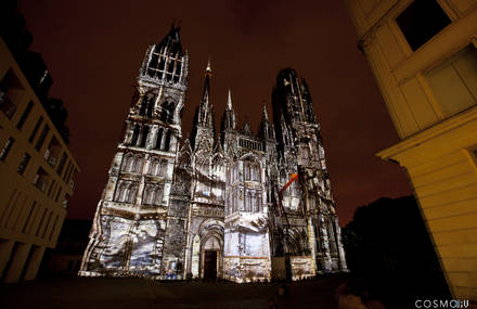 Jeanne(s) – Cathédrale de lumière, Rouen 2013