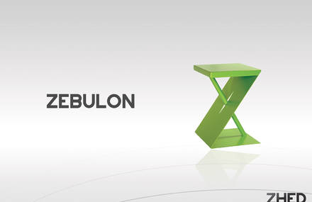 ZHED, le mobilier en métal inspiré des origamis, « Made in France »