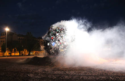 Une météorite s’écrase au centre de Genève !