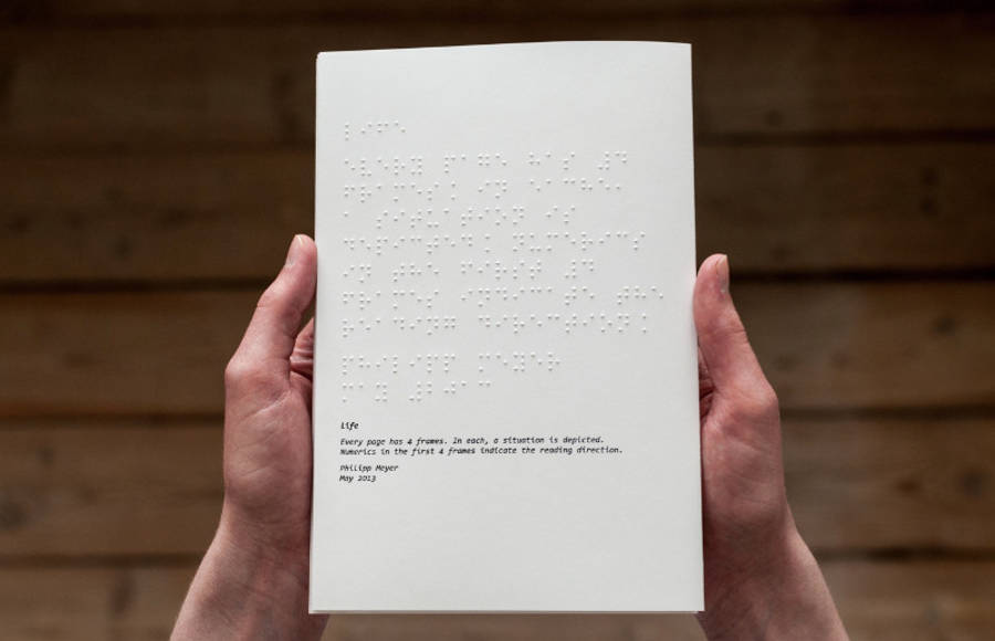 Tactile Comic for the Blind