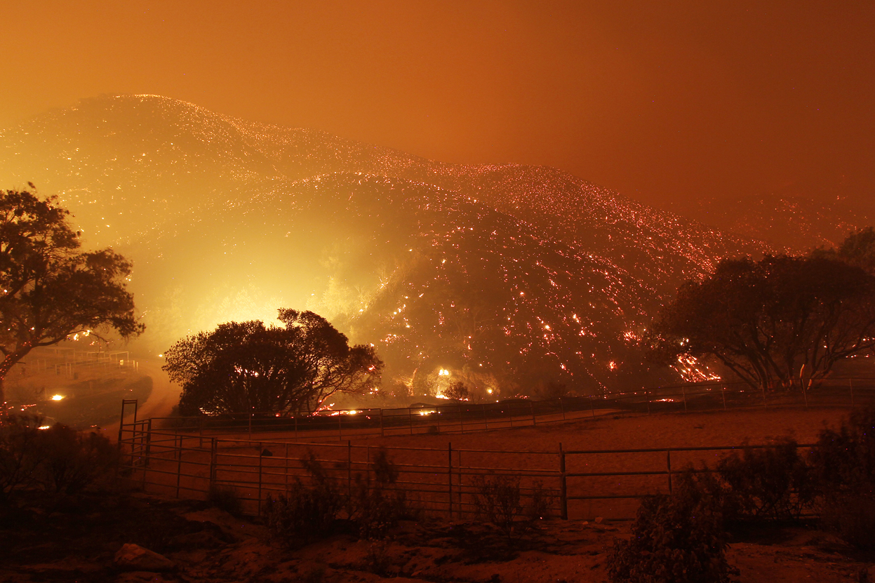 Powerhouse Fire in California