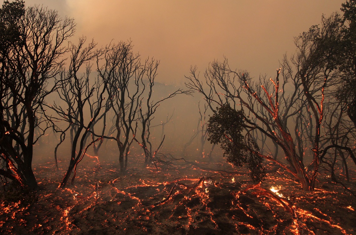 Powerhouse Fire in California8