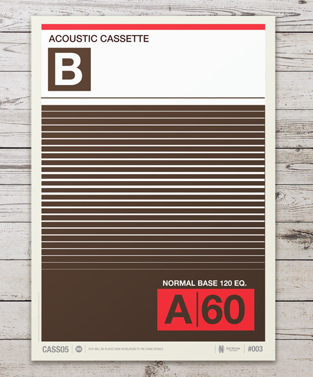 Retro Design Of Cassette8