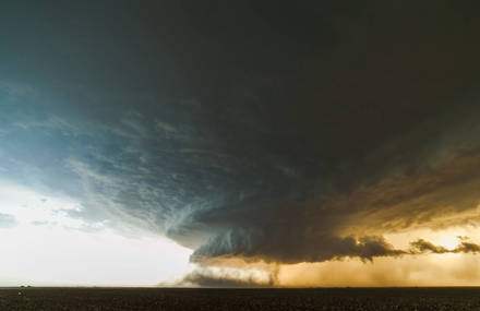 Supercell Thunderstorm Time Lapse