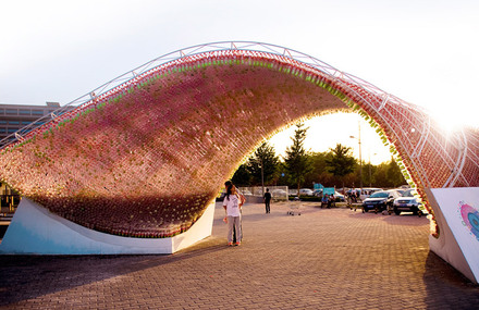 Coca Cola Plastic Bottle Pavilion