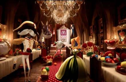 WIZZdesign fait son Manège avec Psyop pour McFlurry.