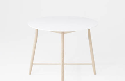 Akimoku Dining Table by Nendo