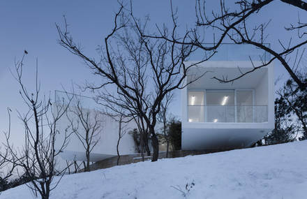 Viewing Pavilion on Hill by TAO
