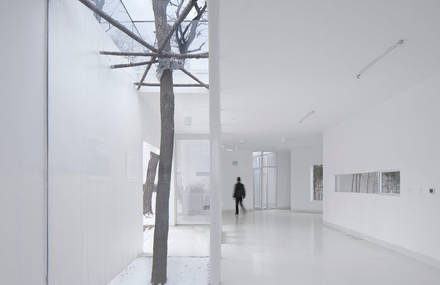 Viewing Pavilion on Hill by TAO