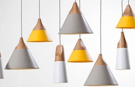 Slope Lamps by Skrivo for Miniforms