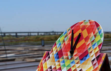 Artime, a unique sustainable clock