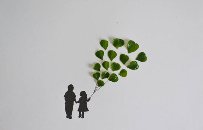 Leaves and Drawings