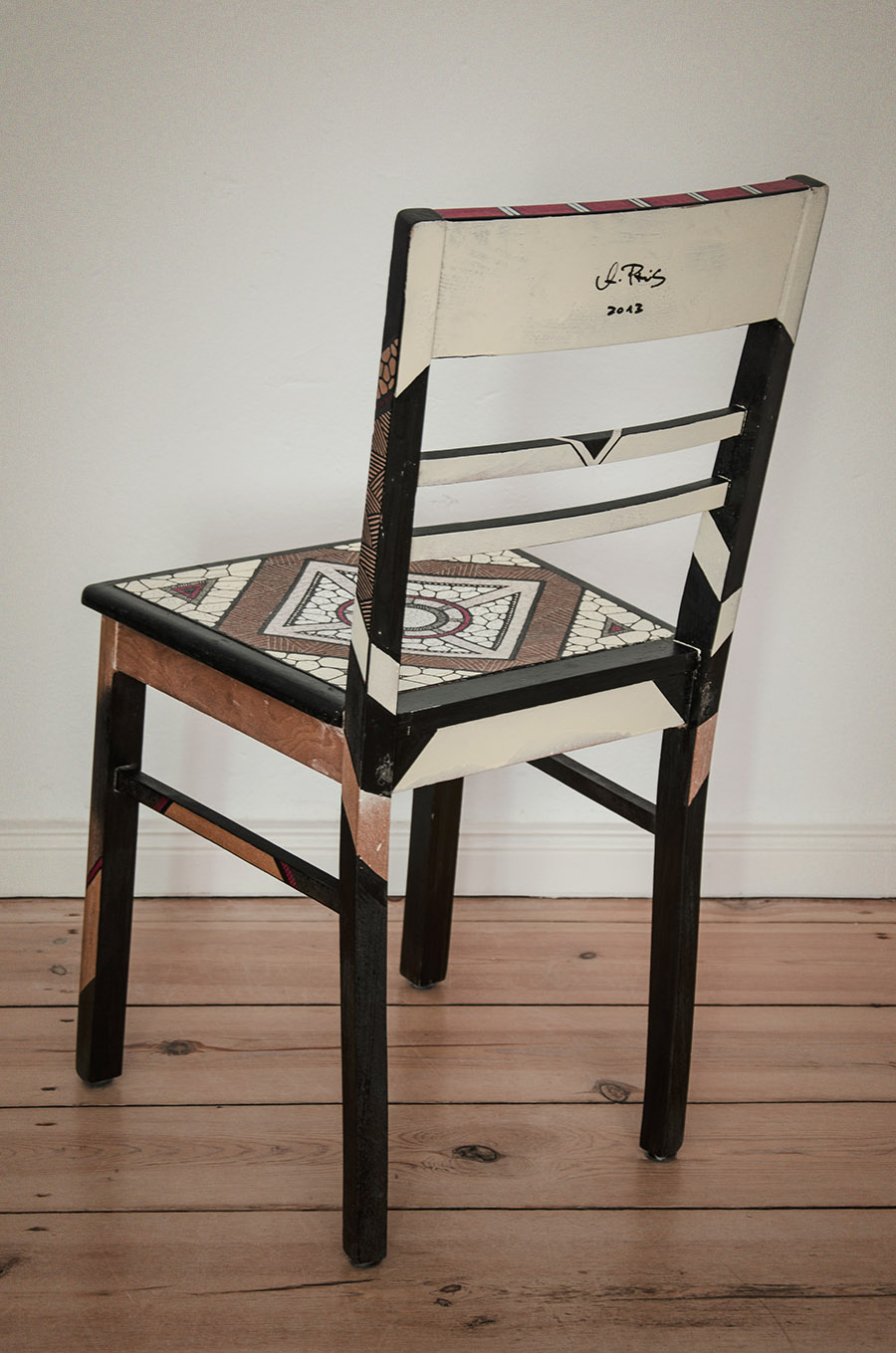 Werkstatttraum Painted Chair-3