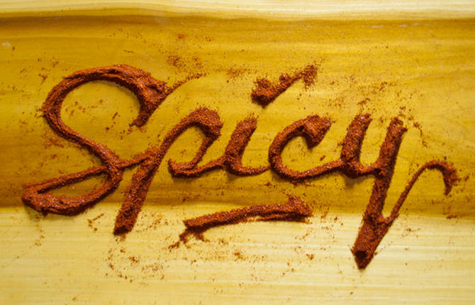 Food Typography