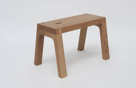 10º Step Stool by The Office for Lost Objects