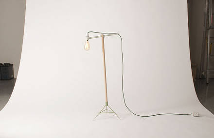 Crane Lamp by Hyunyoung Park