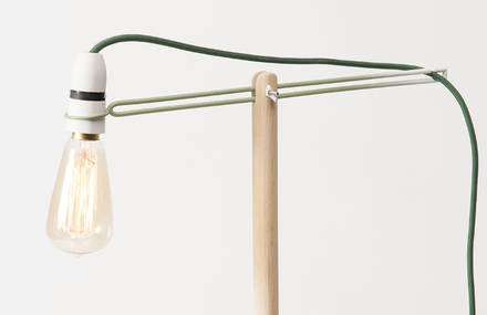 Crane Lamp by Hyunyoung Park