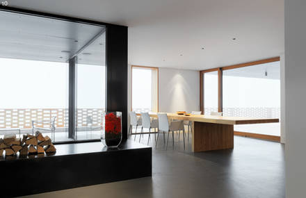 House in Crésuz by Ralph Germann Architects
