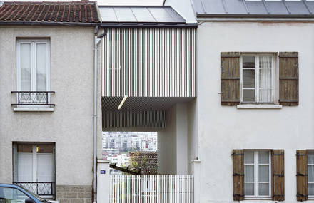 A Suspended Room by NeM Architectes
