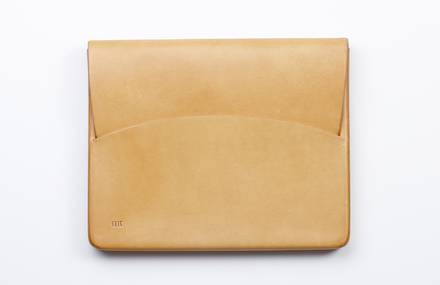 Leather iPad Case by FEIT