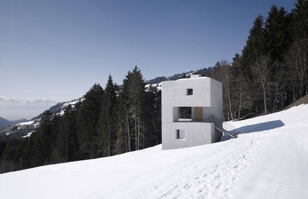 Mountain Cabin by marte.marte architects