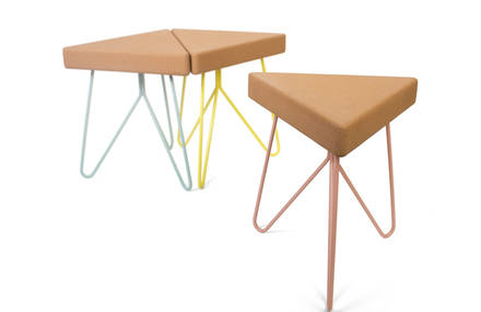 Três Stool by Galula Studio
