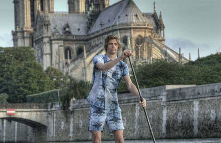 Monsieur Madone surfe Paris pendant la FashionWeek