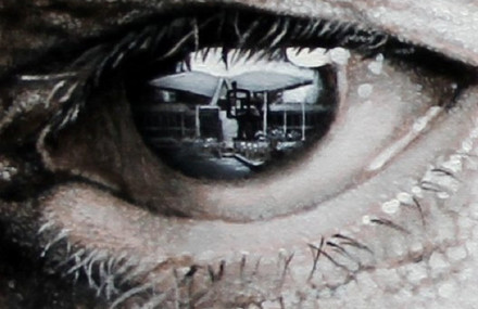 Photorealistic Paintings of Eyes