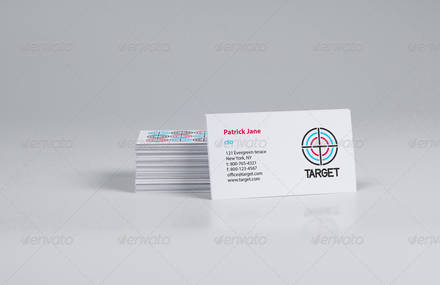 Business Cards Studio Mock-up