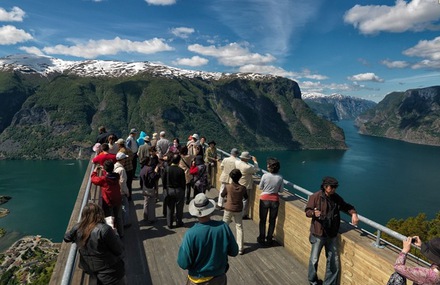 Aurland Viewing Bridge