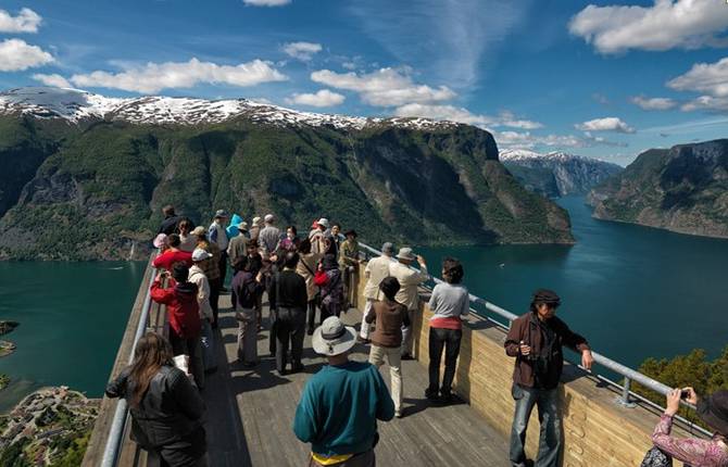 Aurland Viewing Bridge