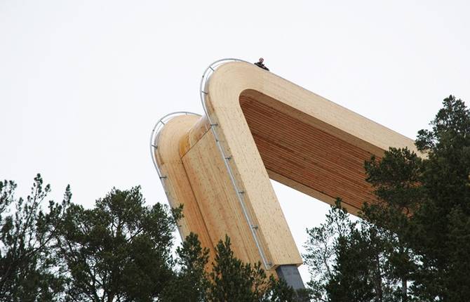 Aurland Viewing Bridge