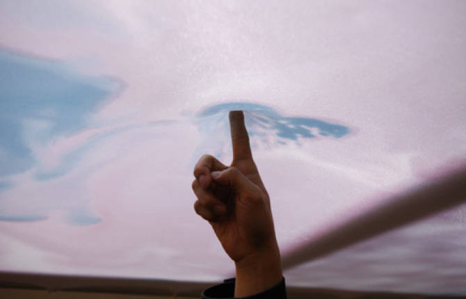 Cloud Pink Installation