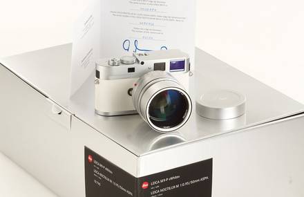 M9-P White Limited Edition by Leica
