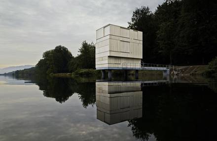Rotsee Tower by Andreas Fuhrimann