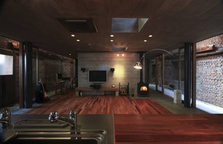 Hideout of a Brick Storehouse by K2-Design