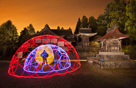 Trevor Williams Maitre du Light Painting