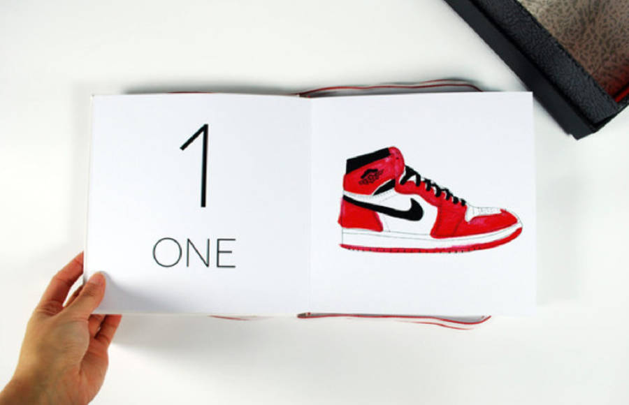 Number Book For Sneakerheads