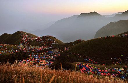 Camping Festival in China