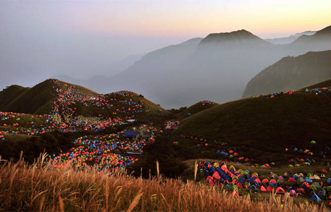 Camping Festival in China