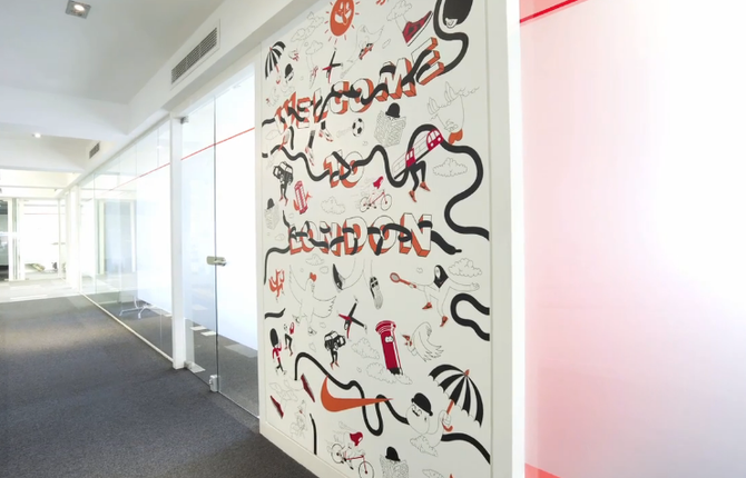 Nike London Office Redesign