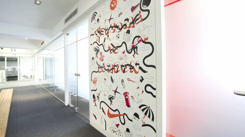 Nike London Office Redesign