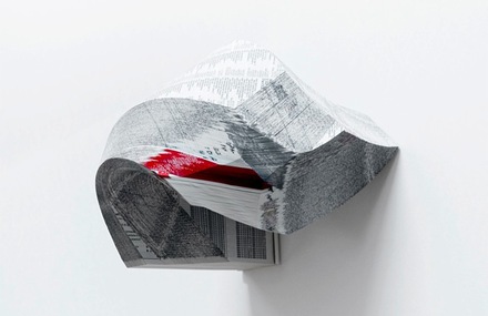 Phone Book Sculptures