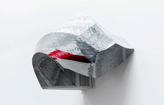 Phone Book Sculptures