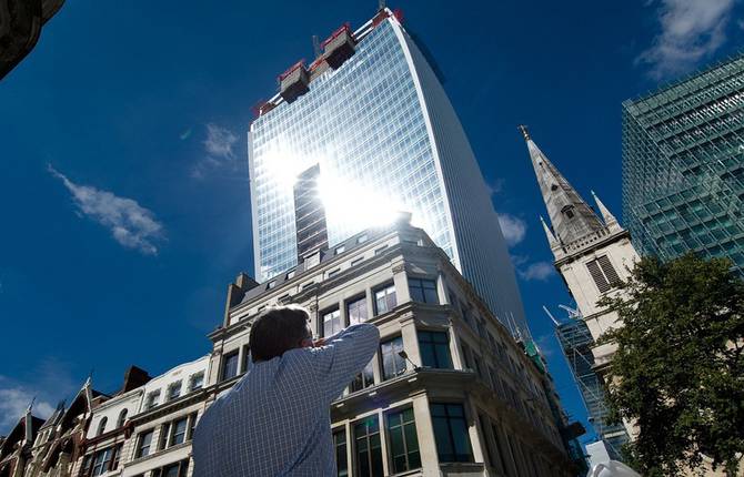 Walkie Talkie Building in London
