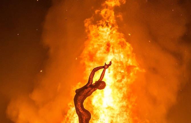 Gorgeous Sculpture at Burning Man
