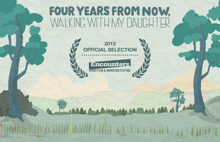 Four Years From Now Walking With My Daughter