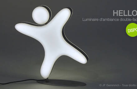 HELLO!® Luminaire d’ambiance double face